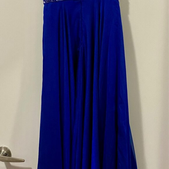 Marvelous Sherri Hill Gown — Rich Deep Blue - Picture 5 of 6